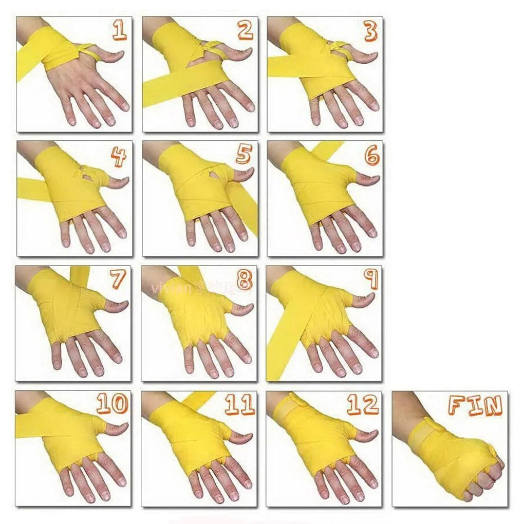 Training Hand Wraps for Boxing, MMA & Muay Thai