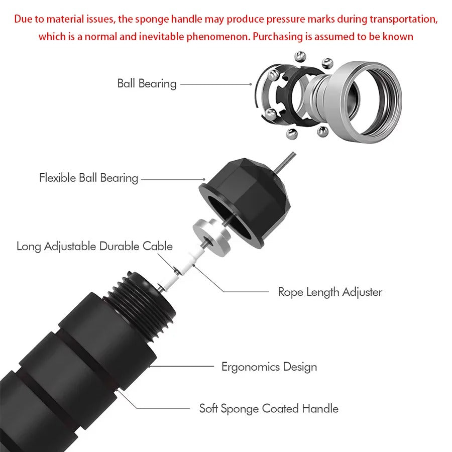 Training Jump Rope with Ball Bearings – Smooth & Fast