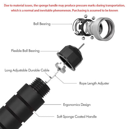 Training Jump Rope with Ball Bearings – Smooth & Fast