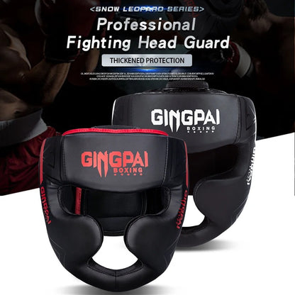 MMA & Muay Thai Training Headgear – Full Protection Helmet